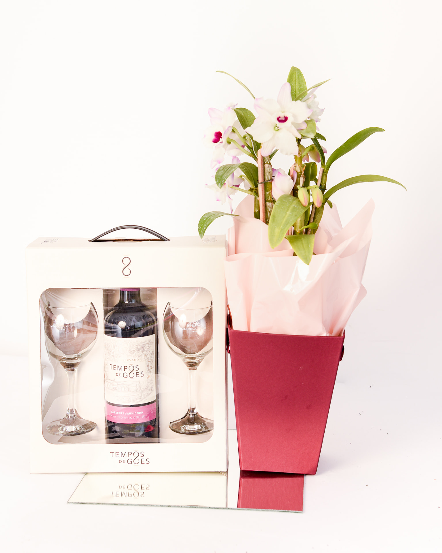 Orquídea Especial 04 — Orquídea Denphal com Vinho
